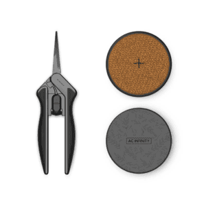 AC Infinity Edelstahl-Gartenschere 16.8 cm gerade mit Reinigungskit