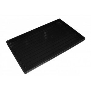 Tray für 84 Stück 4x4 cm Steinwolleblock geschlossen